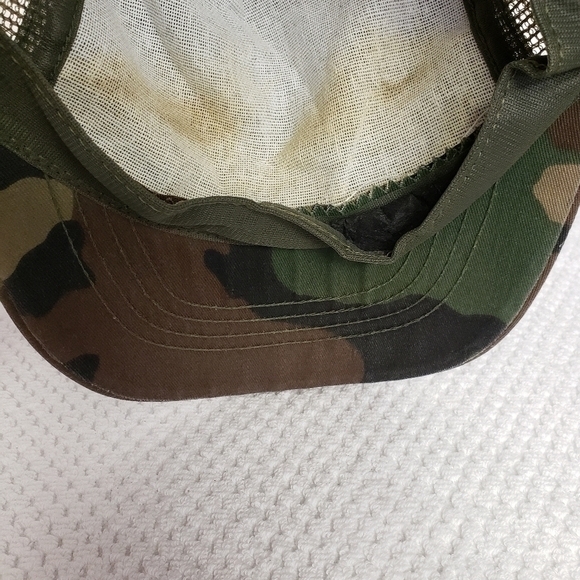 The Pro Adjustable Adult Camo Hat Ball Cap USA - Picture 5 of 8